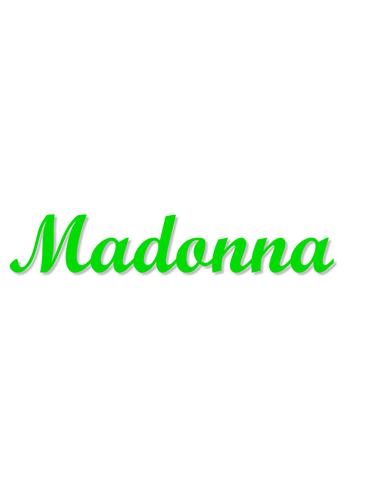 Sanders Favoriete Artiesten - Madonna