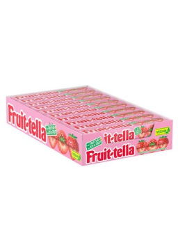 Sanders Snoep - Aardbei Vegan 20 Stuks - Fruit-Tella