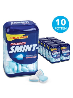 Sanders Snoep - Peppermint 150 Mints XL 10 Stukss - Smint