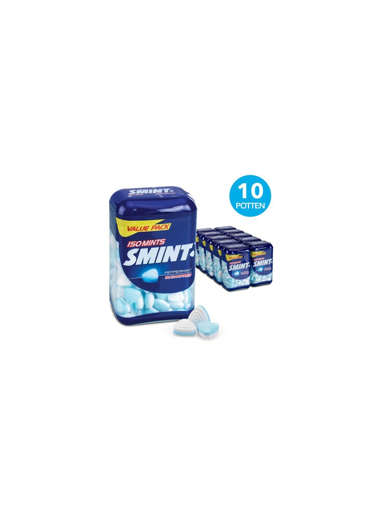 Sanders Snoep - Peppermint 150 Mints XL 10 Stukss - Smint