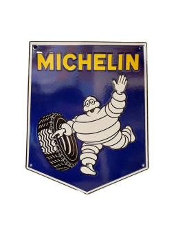 Sanders Decoratie Bord - Michelin 45 x 36cm - Emaille