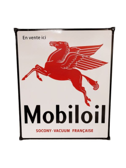 Sanders Decoratie Bord - Mobiloil En Vente Ici 66 x 55cm - Emaille