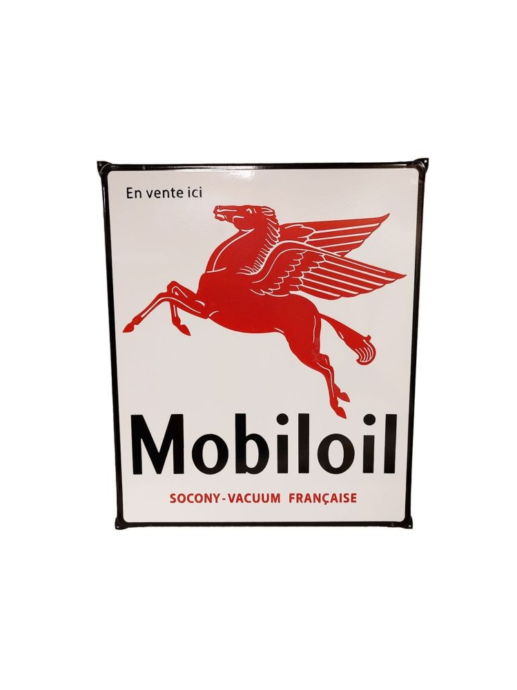 Sanders Decoratie Bord - Mobiloil En Vente Ici 66 x 55cm - Emaille