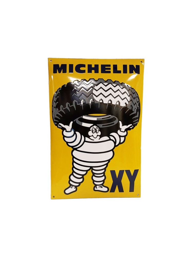 Sanders Decoratie Bord - Michelin XY 60 x 40cm - Emaille