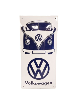 Sanders Decoratie Bord - Volkswagen T1 - Emaille