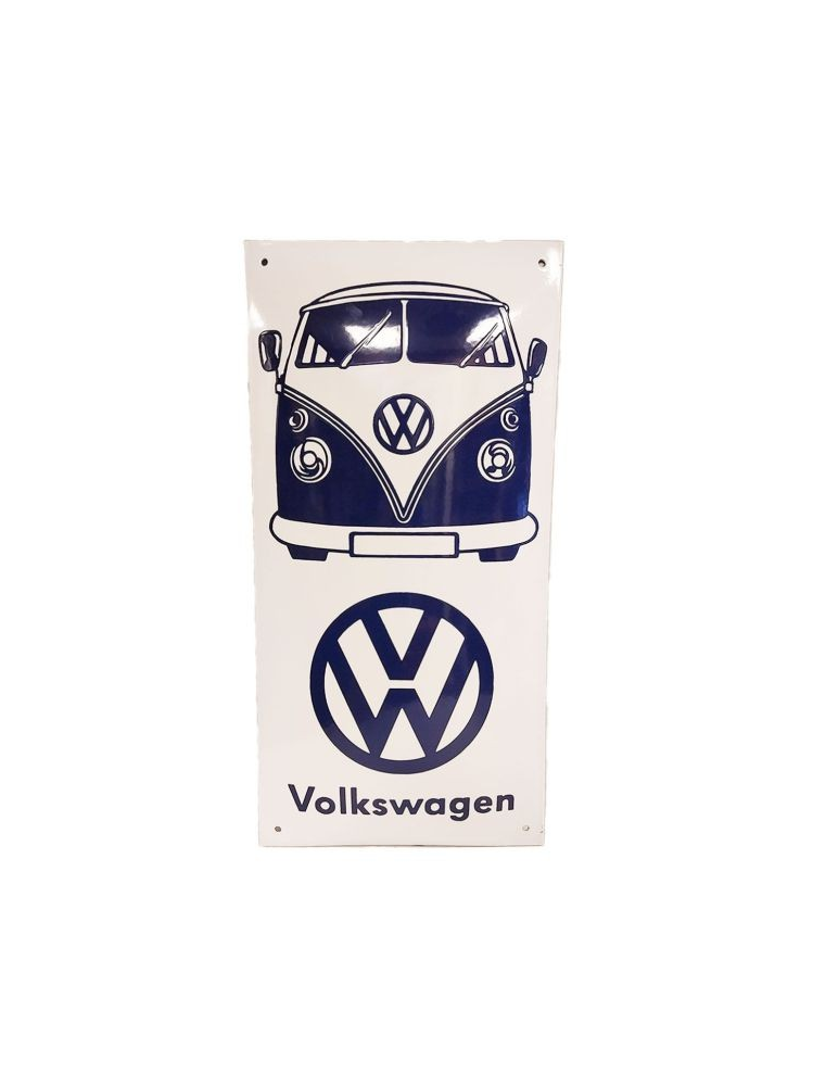 Sanders Decoratie Bord - Volkswagen T1 - Emaille