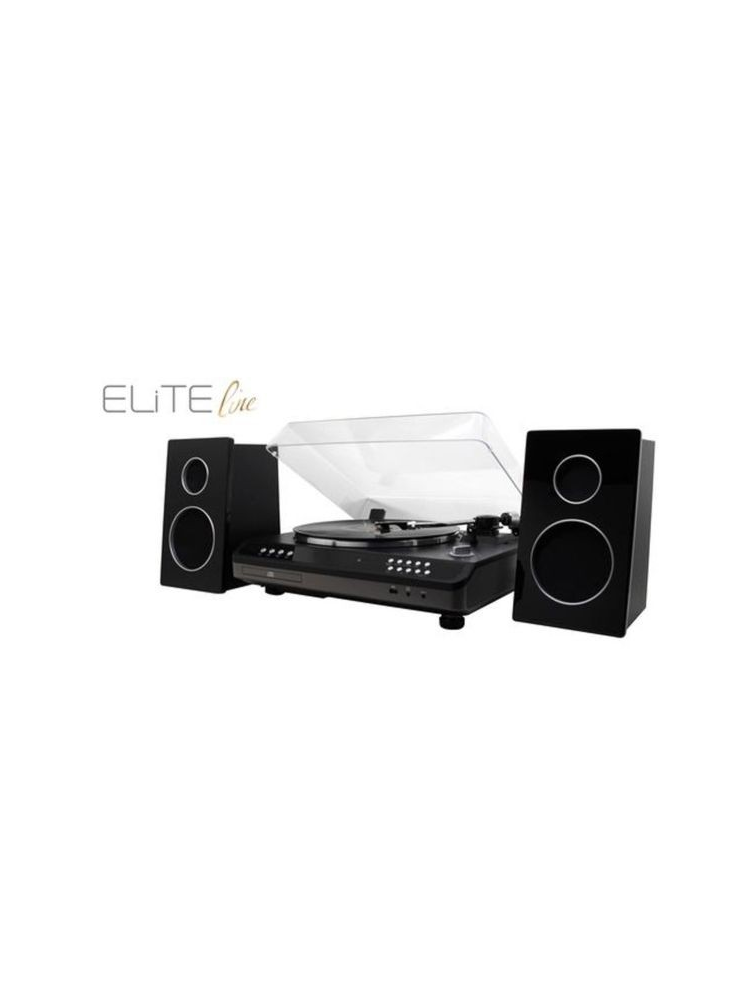 Sanders Platenspelers - PL979SW Music Center - Zwart - Soundmaster Elite