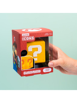 Sanders Kinderlampen - Super Mario Question Block Icon - Nintendo - 3