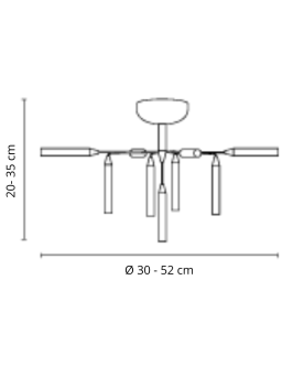 Plafondlamp 20 t/m 35 cm - Crossfire - Harco Loor - 3