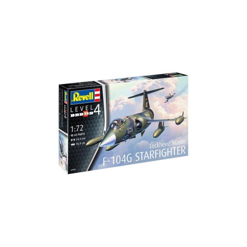 Bouwpakket 1:72 F-104G Starfighter - Revell