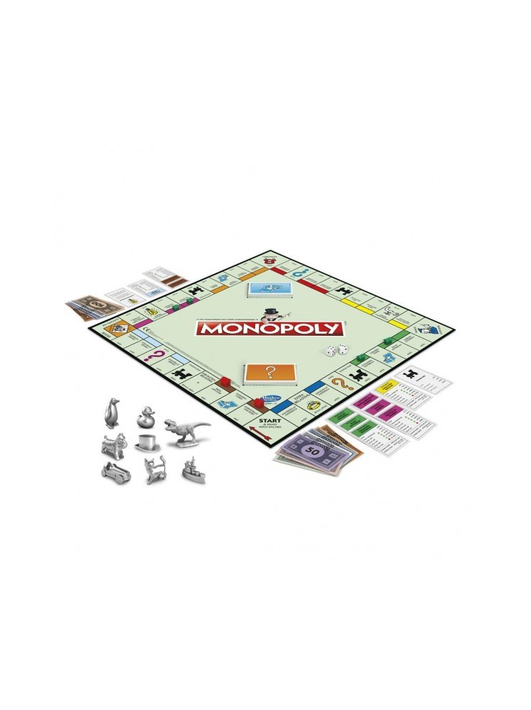 Sanders Bordspellen - Monopoly Classic - Hasbro