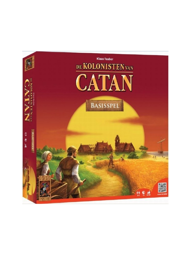 Sanders Bordspellen - Kolonisten Van Catan - Basisspel - 999 Games