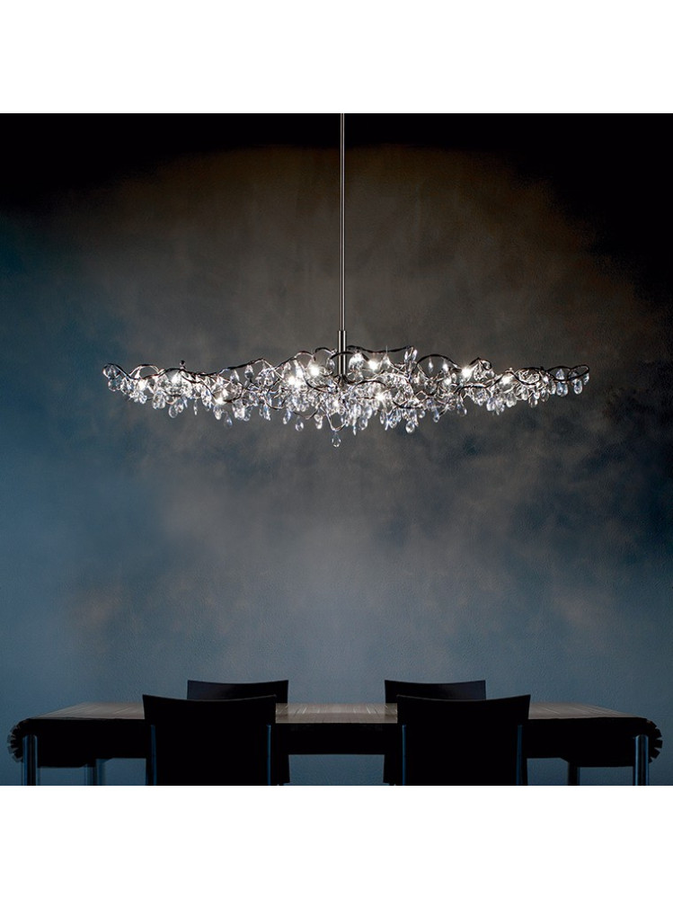 Hanglamp 80 t/m 145 cm - Tiara Ovaal - Harco Loor