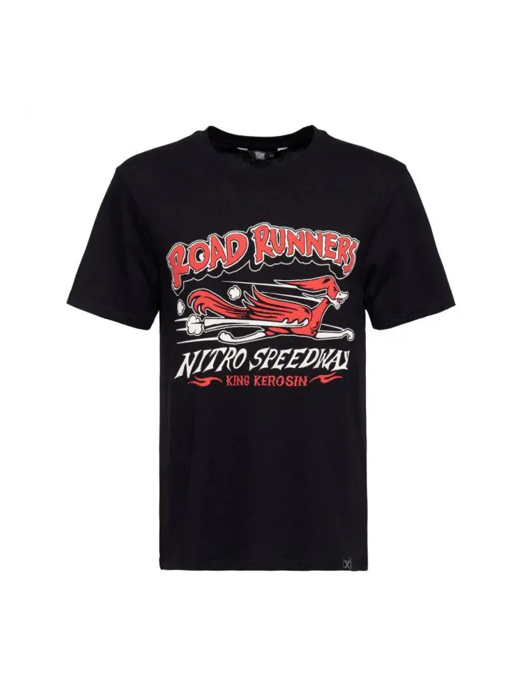 Sanders Heren T-Shirt - Nitro Speedway Roadrunner - King Kerosin