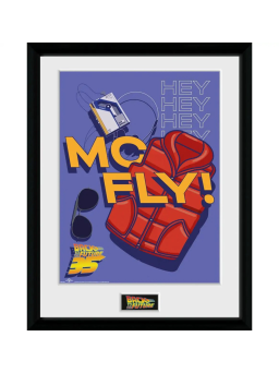 Sanders Jaren 80 - Back to the Future: 35th Anniversary McFly 30 x 40 cm