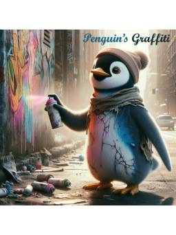 Sanders Riddle Rijm - Penguin’s Graffiti