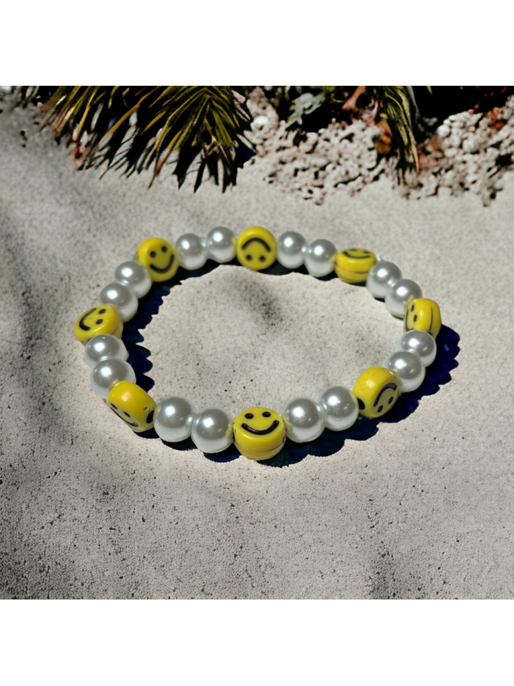 Sanders Armband - Smiley Parel Armband